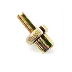 Adjusting Screw Knurl M6 X 18mm 7mm 6mm 2.5mm For Moped, Moped, Mokick