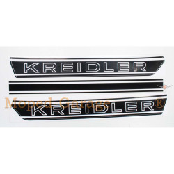 Tank Sticker Set White For Kreidler Florett RS RMC