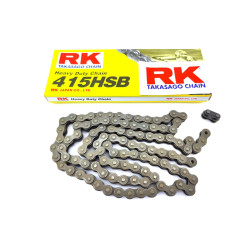 Chain Steel 415 102 Links For Kreidler Florett LF, LH, RM, RMC, K54-32 DB, DA 404, DKW Hummel, Victoria Vicky Typ 115, 155