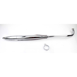 Chrome Exhaust System For Puch X 30 40 50
