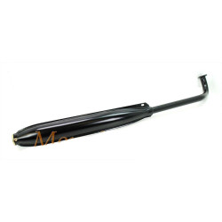 Exhaust Black Complete With Manifold 22mm For Tomos A 3, 35