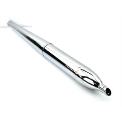 Exhaust Cigar 28mm, 66cm Long Chrome For Simson SR1, SR2, SR2E, KR50, SR4-1