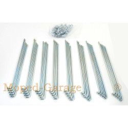 Spokes Chrome 238mm With Nipple For Yamaha, DT 50 MX