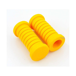 Passenger Footrests Rubber Set Yellow For Simson Schwalbe Star S50 S51 S70 KR 51 53