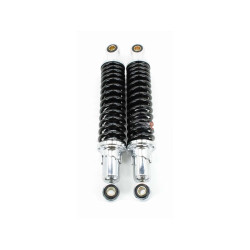 Shock Absorber Set 310mm Chrome Black For Zündapp GTS C 50 Sport KS