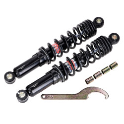 Shock Absorber YSS Hydraulic 5-way Adjustable 300mm Black For Honda XL 50 S, CY 50 K, CY 80