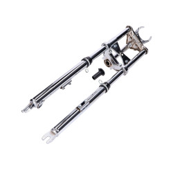 Front Fork Sport Chrome Sprung 650mm With Mudguard Holder For Peugeot 103 SP SPX