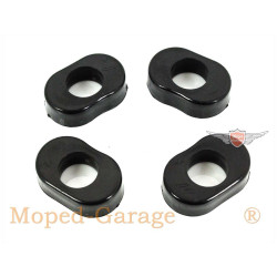 Shock Absorber Rubber Black For Hercules, K 50 GS, 75 125 BW