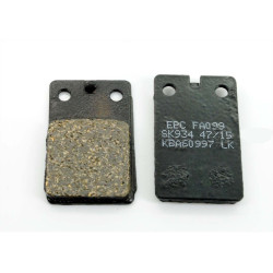 Brake Pads EBC 2 Pieces For Zündapp K 80, KS 80 Touring, Kreidler, Hercules, Puch