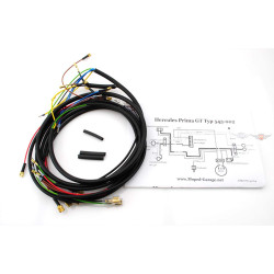 Wiring Harness With Connection Plan For Hercules Prima GT GX Type 545 002 Moped