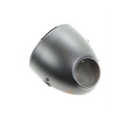 Headlight Housing 1 Piece Matt Black 150mm Installation Diameter 160mm Outer Diameter For Kreidler Florett RS K54/53