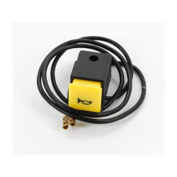 Horn Button ELEC Plastic Yellow For Piaggio Vespa Ciao, Citta