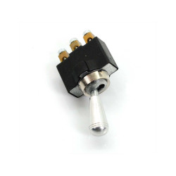 Toggle Switch / Changeover Switch Hella Silver Aluminum