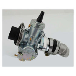 Carburetor 24mm With Intake Manifold And Connection Rubber For Zündapp GTS 50, KS C 50