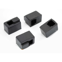 Black Retaining Rubber For Zündapp, KS 50 WC, 80