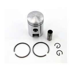 Piston Set Aluminum 37.97mm With Piston Rings 2mm And Pin For Simson, SR 1, 2, 2E, KR 50
