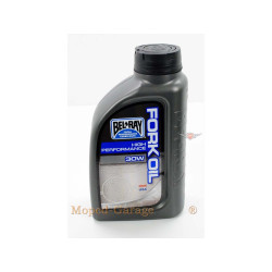 Bottle Of BEL RAY Fork Oil Mineral 1L 30W For Moped, Moped, Mokick