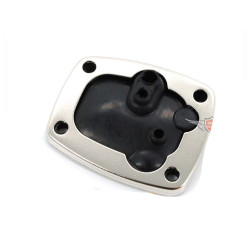 Carburetor Cover Plate With Rubber Seal For Suzuki K 50 Mokick