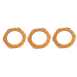 Friction Plate Steel Disk 3 Pieces For Vespa PK 50, 80