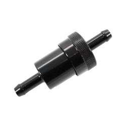 Fuel Filter Aluminum 8mm Black For Zündapp, Kreidler, Hercules, Puch, Miele, Simson, DKW, KTM, Moped, Moped, Mokick