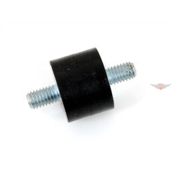 Retaining Rubber Thread 1 Piece Dimensions M6 X 10mm Rubber 20mm Diameter 15mm Height For Moped Mokick