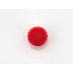 Plastic Cap Handlebar Plate Red