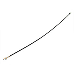 Speedometer Cable 490mm Black For Gazelle Moped