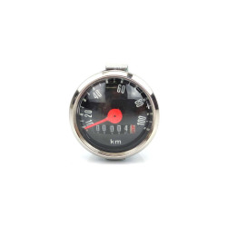 Speedometer Black Mounting Diameter Approx. 48mm For Hercules, Kreidler, Puch, Zündapp, Miele, DKW, KTM