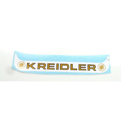 License Plate Holder Sticker 155mm 17mm White For Kreidler Florett, Flory, MF, MP, Moped, Mokick