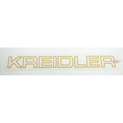Sticker Side Cover 200mm Gold For Kreidler Florett Flory MF MP K54