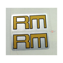 Tank Sticker 50mm X 23mm Silver/gold For Kreidler, Florett, Mustang