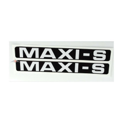 Sticker Fairing Black White For Puch Maxi S