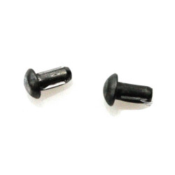 Notched Nail Set 2-piece Black For Simson, KR51/1, KR51/2, Moped SL1, S50, S51, S51 - S70, S53, S83, SR4-1, SR4-2, SR4-2/1, SR4-3, SR4-4, SR50, SR80