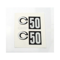 Sticker Set C50 Side Cover Fairing For Zündapp C50