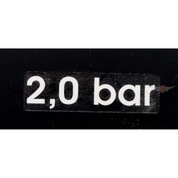 Rear Wheel Mudguard Sticker 2.0 Bar For Hercules K 125 BW