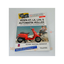 Scooter Technology Maintenance Repair Manual For Piaggio Vespa ET LX LXV S