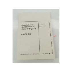 Spare Parts List Parts Catalog Engine Chassis For Sachs 505 Hercules Prima 5 N