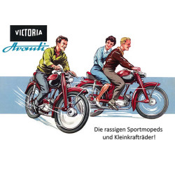 Advertising Poster For Victoria Avanti Sport Moped SM 51 52