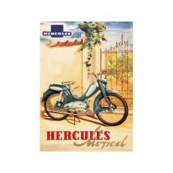 Advertising Poster Hercules 42cm 29cm For Moped Type 217