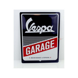 Garage Metal Sign Large For Vespa