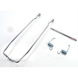 Clamping Bracket Set Chrome Luggage Rack For Hercules Prima M Moped