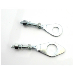 Steel Chain Tensioner Set Silver For Honda, CD 50, C 65, 70, 90, 100, 102, CM 91