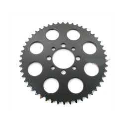 Sprocket Steel Black 50 Teeth For Kawasaki AE 50, 80, AR KLX 110, Suzuki DR-Z LT TS