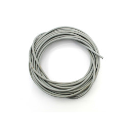 Cable Cover Gray 10m 2,6mm X 5mm For Hercules K 50 RE SE RL SL, 220, 219, Prima, M, Zündapp GTS KS C Super, Sport, Bergsteiger M 25 50, R Roller, Super Combinette, Sport Kreidler Florett, Flory MF MP, Puch VS DS VZ Ponny, KTM, Miele, Göricke, DKW, NSU