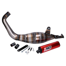 Exhaust MVT S-Race 70-90cc For Minarelli AM6