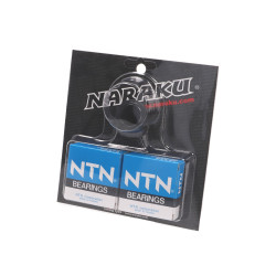 Crankshaft Bearings Naraku Heavy Duty Left And Right Incl. Oil Seals For Peugeot Horiz.