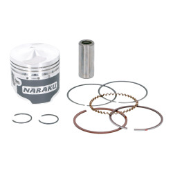 Piston Set Naraku 50cc For Piaggio 4-stroke 2V = NK104.48