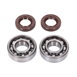 Crankshaft Bearing Set Naraku SKF / FKM Premium C4 For Derbi EBE, EBS, D50B0