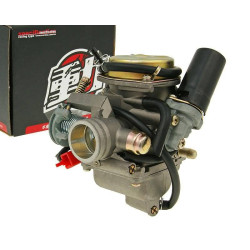 Carburetor Naraku 24mm (pressure Controlled) For 4-stroke 139QMB GY6, Aprilia / Piaggio Mojito, Hexagon, Liberty, Sfera 125-150cc 4T