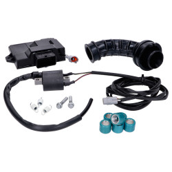 Derestriction Kit With ECU / CDI Unit Naraku For Piaggio Liberty, Zip, Vespa Primavera Euro5